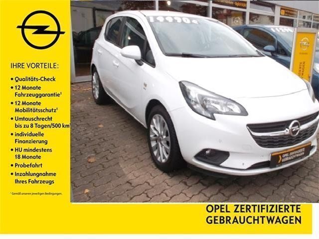 Weiß Gebraucht 2017 Opel Corsa Active Limousine | 14.290 € - Bild 1/4