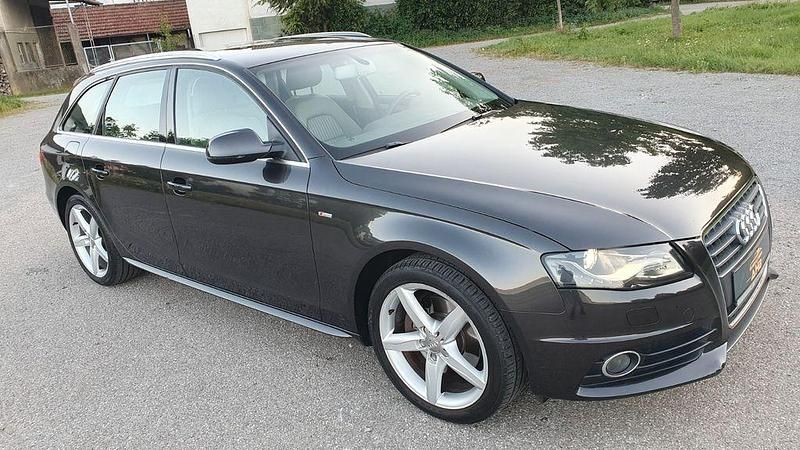 Schwarz Gebraucht 2009 Audi A4 S-Line Kombi | 4.950 € (Superpreis) - Bild 1/4