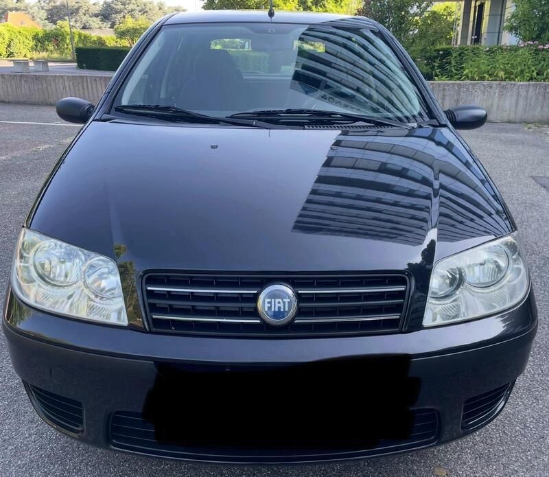 Schwarz Gebraucht 2003 Fiat Punto Kleinwagen | 1.990 € (Teuer) - Bild 1/4