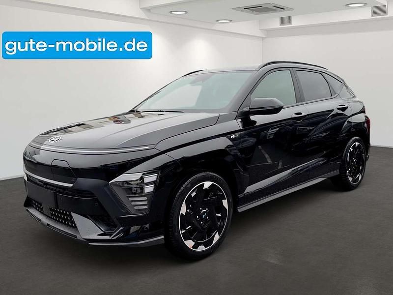 Abyss black / mic Neu 2025 Hyundai Kona N Line SUV | 36.990 € (Fairer Preis) - Bild 1/4