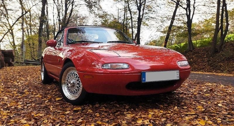 Gebraucht Mazda MX5 150 PS (110 kW) 1991 Rot Cabrio