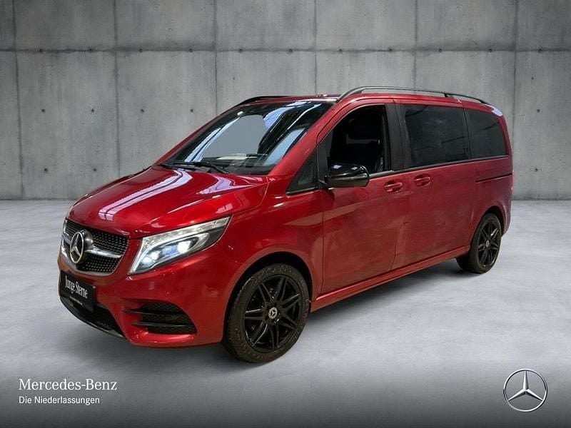 Second-hand Mercedes V300 Avantgarde Edition 237 CP (174 kW) 2021 Roșu Monovolum