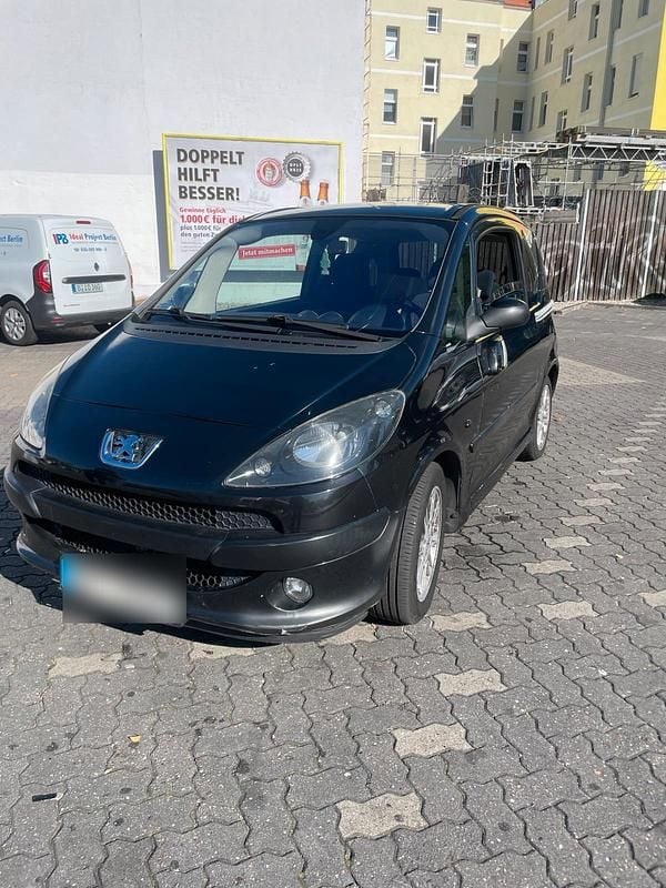 Schwarz Gebraucht 2005 Peugeot 1007 Kleinwagen | 1.500 € - Bild 1/4