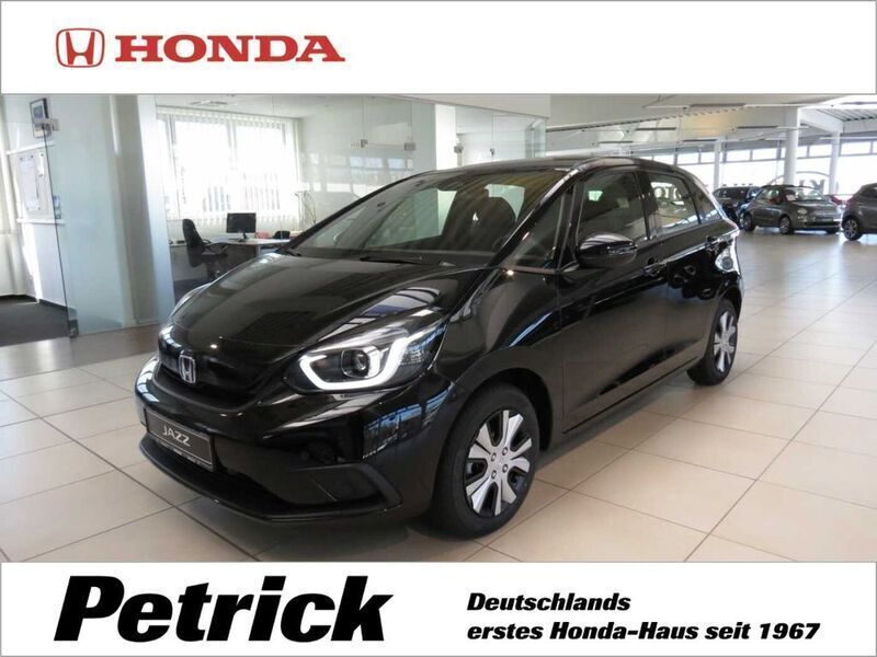 Crystal black (metallic) Gebraucht 2022 Honda Jazz Elegance Kleinwagen | 16.890 € (Fairer Preis) - Bild 1/4