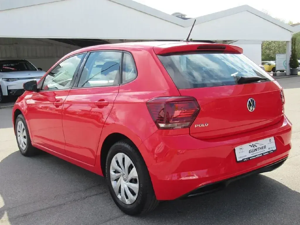 Gebraucht VW Polo Comfortline 95 PS (69 kW) 2019 Rot Kleinwagen