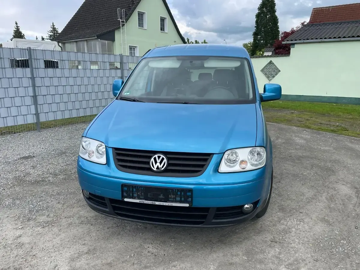 Gebraucht VW Caddy Life 102 PS (75 kW) 2007 Blau Van / Kleinbus