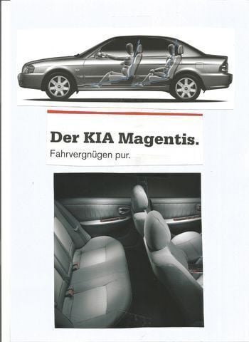 Gebraucht Kia Magentis 136 PS (100 kW) 2005 Silber metallic Limousine