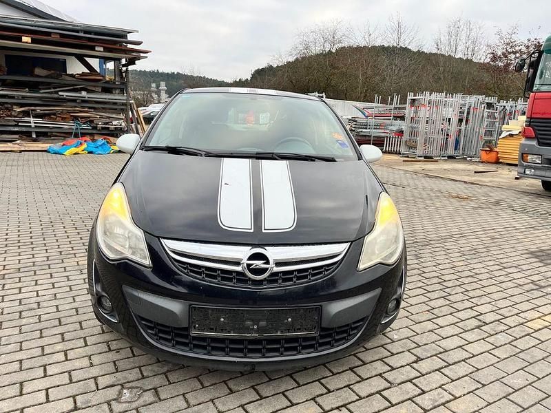 Schwarz Gebraucht 2011 Opel Corsa Color Edition Limousine | 1.999 € (Guter Preis) - Bild 1/4