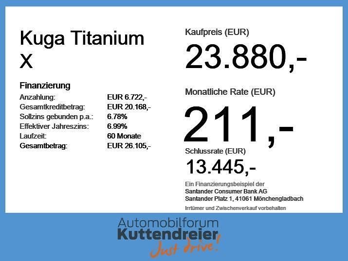 Usado Ford Kuga Titanium X 190 HP (139 kW) 2023 Preto SUV