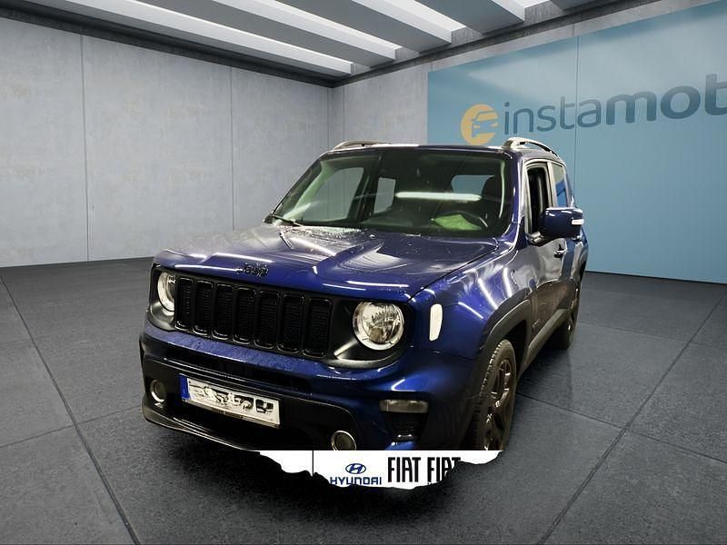 Blau Gebraucht 2021 Jeep Renegade SUV | 21.499 € (Fairer Preis) - Bild 1/4