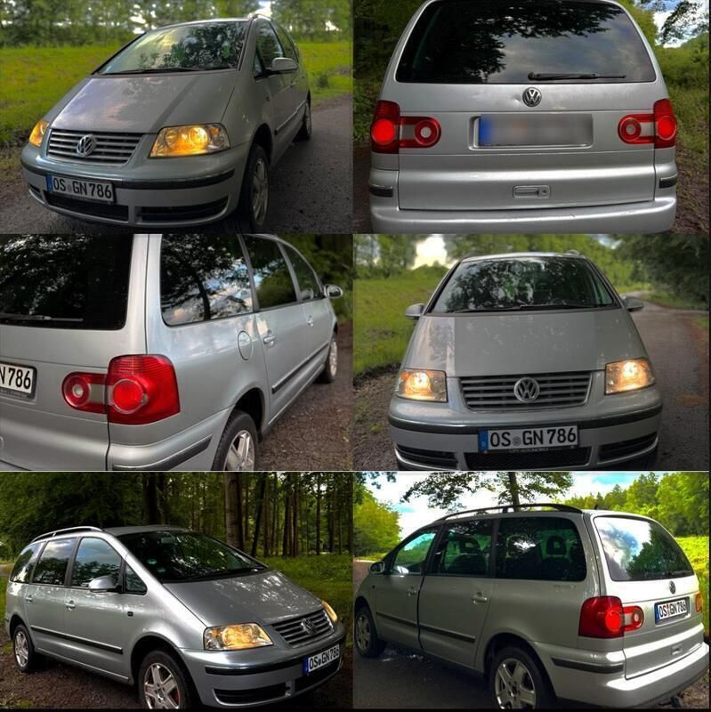 Silber Gebraucht 2010 VW Sharan Van / Kleinbus | 3.850 € - Bild 1/4