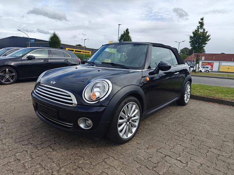 Schwarz Gebraucht 2010 Mini Cooper Cabriolet Pepper Cabrio | 6.390 € (Guter Preis) - Bild 1/4