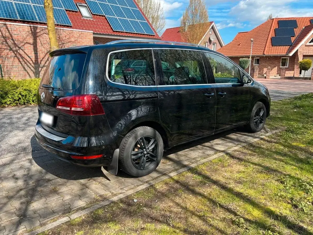 Brugt VW Sharan Highline 184 HK (135 kW) 2018 Sort MPV