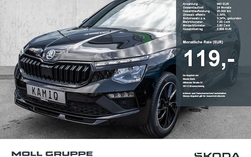 Schwarz Neu 2025 Skoda Kamiq Monte Carlo SUV | 28.480 € (Fairer Preis) - Bild 1/4