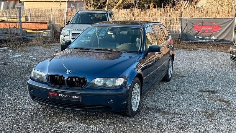 Gebraucht BMW 318 143 PS (105 kW) 2005 Blau Kombi