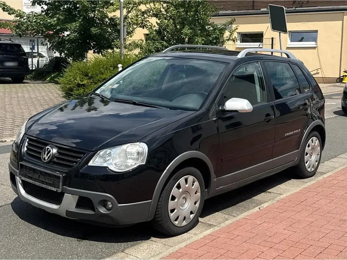 Gebraucht VW Polo Cross 101 PS (74 kW) 2007 Schwarz Kleinwagen