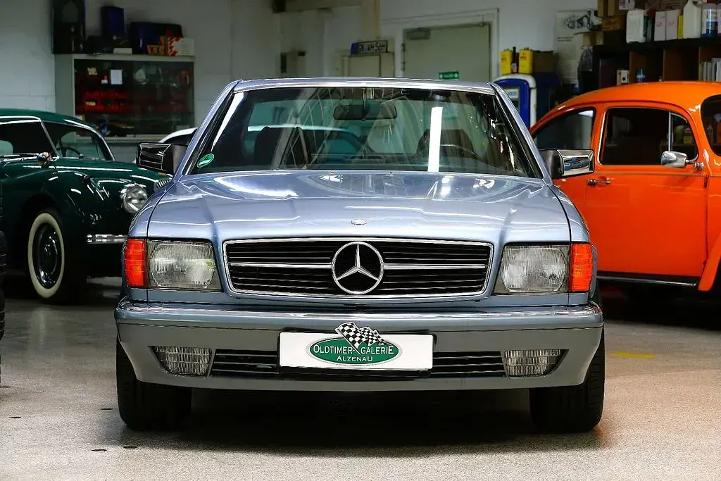 Gebraucht Mercedes 420 204 PS (150 kW) 1986 Diamantblau metallic (355u) Coupé