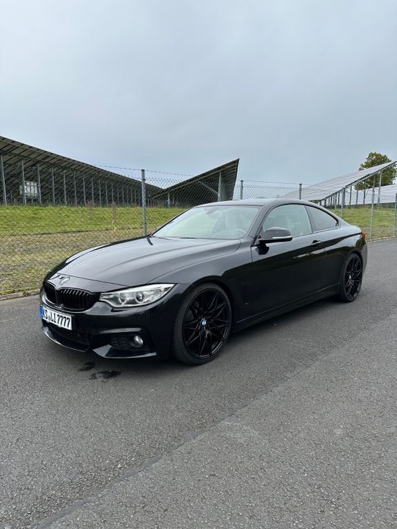 Schwarz Gebraucht 2015 BMW 420 M Sport Coupé | 18.499 € (Fairer Preis) - Bild 1/4