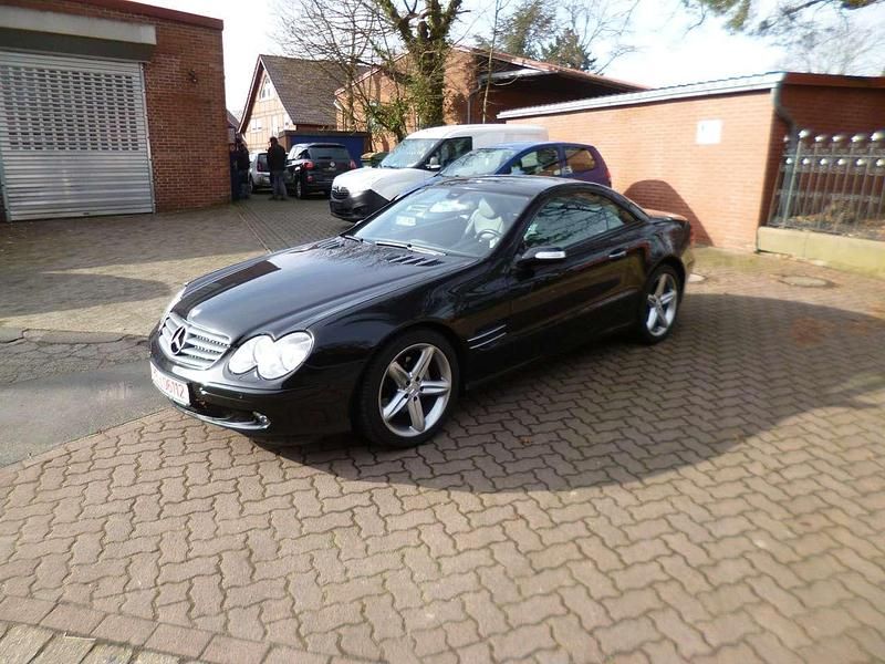Schwarz Gebraucht 2005 Mercedes SL350 Cabrio | 22.900 € (Teuer) - Bild 1/4