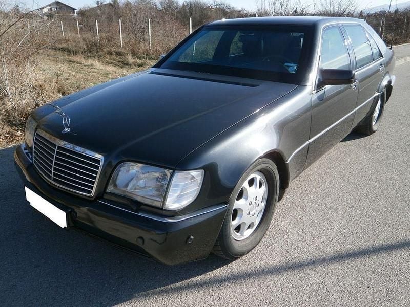 Schwarz Gebraucht 1996 Mercedes S600L Limousine | 60.000 € - Bild 1/4