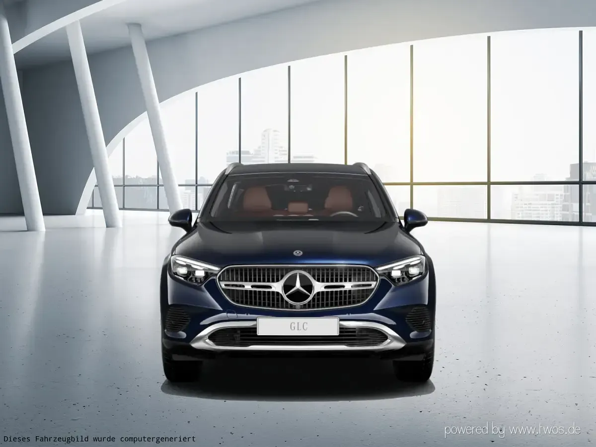 Gebraucht Mercedes GLC300e 333 PS (244 kW) 2023 Metalliclack nautikblau SUV
