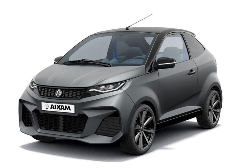 Neu Aixam Coupe GTI 2025 Grau Coupé