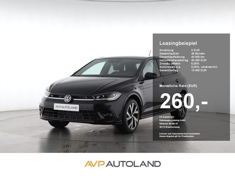 Schwarz Gebraucht 2025 VW Polo R-line Kleinwagen | 24.990 € (Fairer Preis) - Bild 1/4