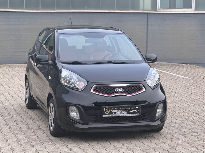 Galaxyschwarz met. Gebraucht 2013 Kia Picanto 2 Kleinwagen | 3.599 € (Fairer Preis) - Bild 1/4