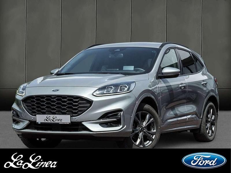 Solarsilber (metallic) Gebraucht 2022 Ford Kuga ST-Line X SUV | 29.750 € (Fairer Preis) - Bild 1/3