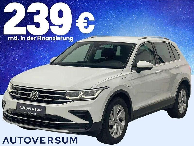 Pure white Gebraucht 2023 VW Tiguan Elegance SUV | 27.985 € (Guter Preis) - Bild 1/3