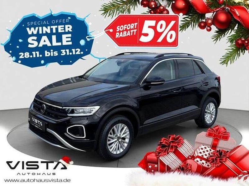 Deep black perleffekt Gebraucht 2022 VW T-Roc Life SUV | 22.900 € (Fairer Preis) - Bild 1/4