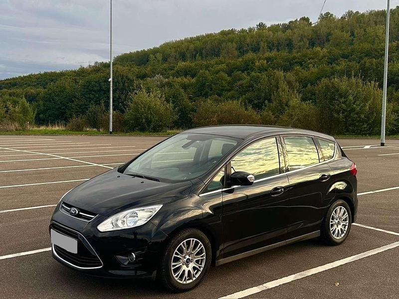 Schwarz Gebraucht 2012 Ford C-MAX Titanium Van / Kleinbus | 4.500 € (Superpreis) - Bild 1/4
