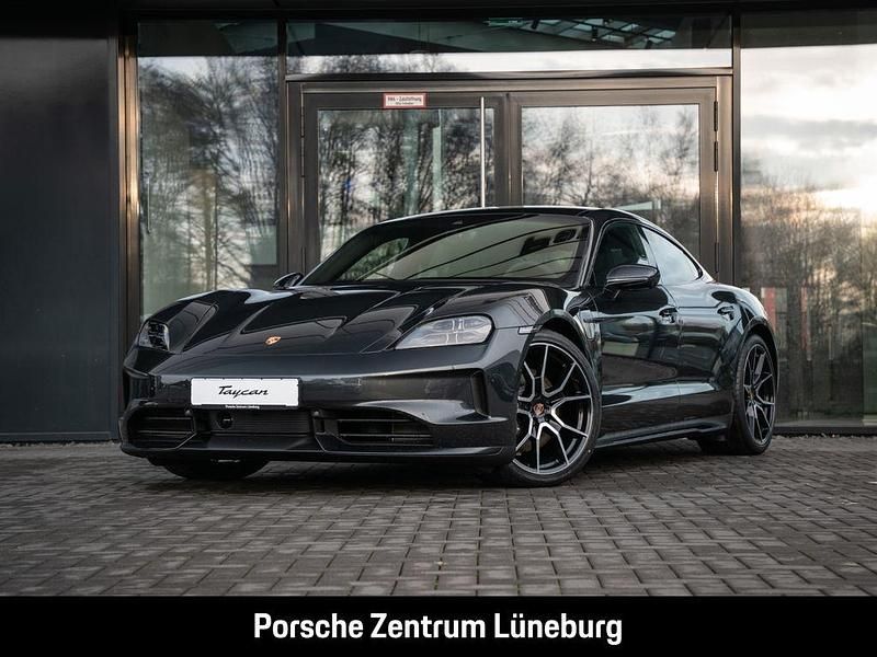 Grau Neu 2025 Porsche Taycan Black Edition Limousine | 132.892 € (Fairer Preis) - Bild 1/4