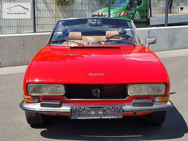 Gebraucht Peugeot 504 106 PS (77 kW) 1979 Korallrot Cabrio