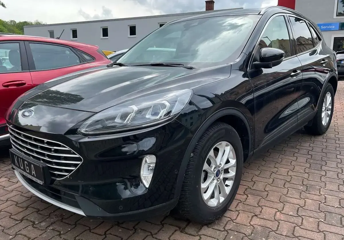 Gebraucht Ford Kuga Titanium X 150 PS (110 kW) 2021 Obsidianschwarz metallic SUV