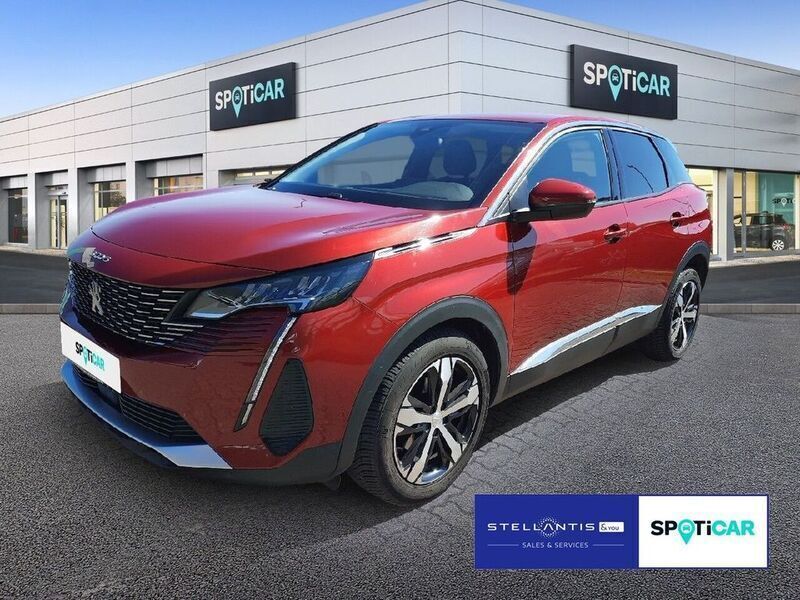 Rot Gebraucht 2021 Peugeot 3008 Allure SUV | 20.690 € (Fairer Preis) - Bild 1/4