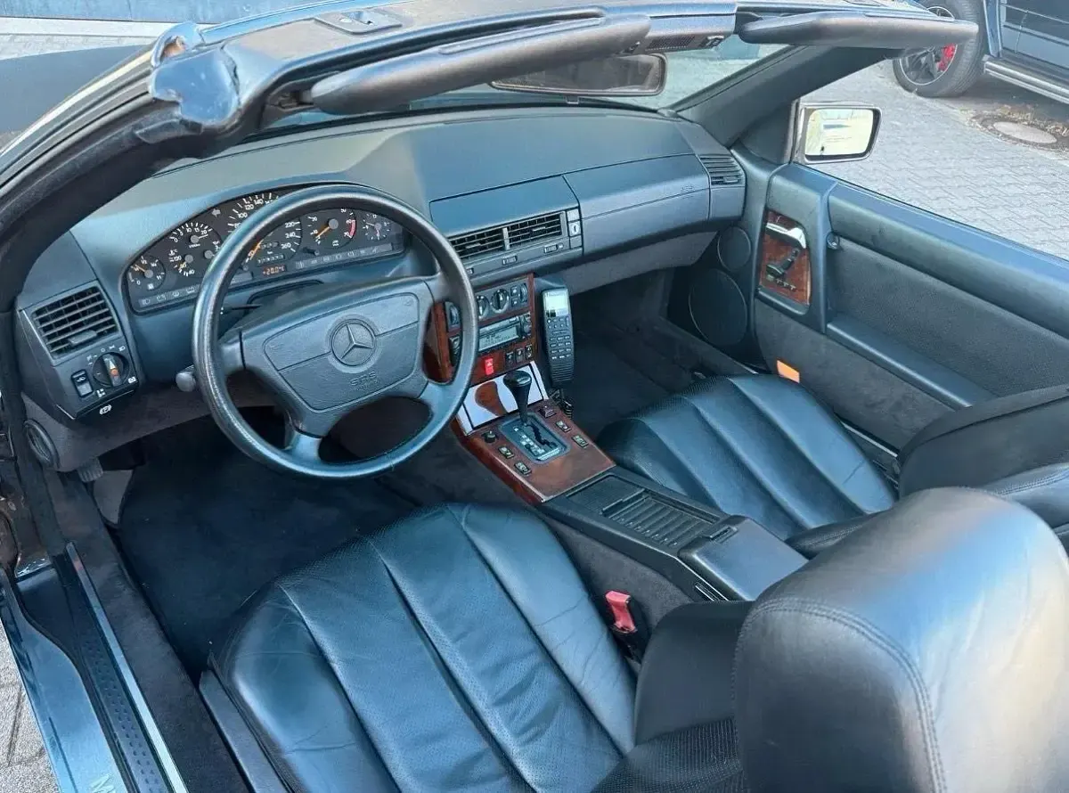 Gebraucht Mercedes SL500 326 PS (239 kW) 1992 Schwarz Cabrio