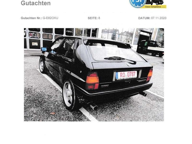Gebraucht Lancia Delta 196 PS (144 kW) 1990 Schwarz Kleinwagen