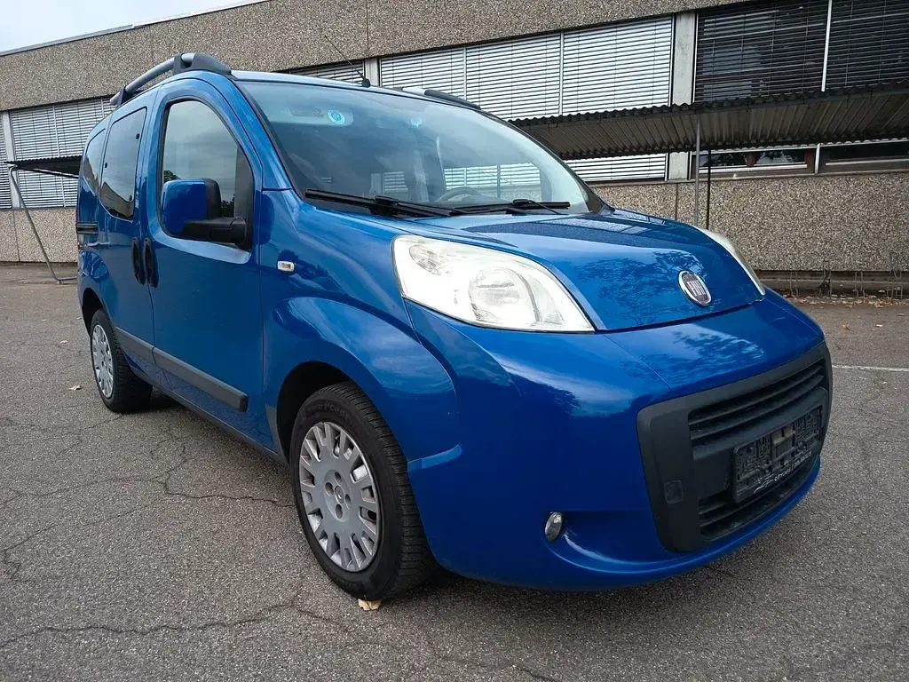 Gebraucht Fiat Qubo Dynamic 75 PS (55 kW) 2009 Blau Van / Kleinbus