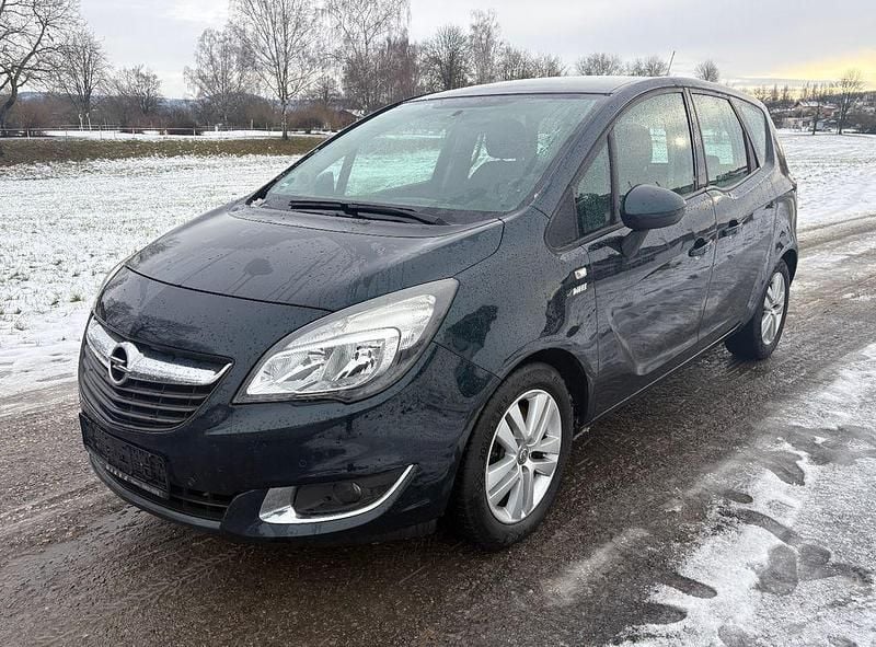 Gebraucht Opel Meriva Style 110 PS (80 kW) 2015 Grün Van / Kleinbus