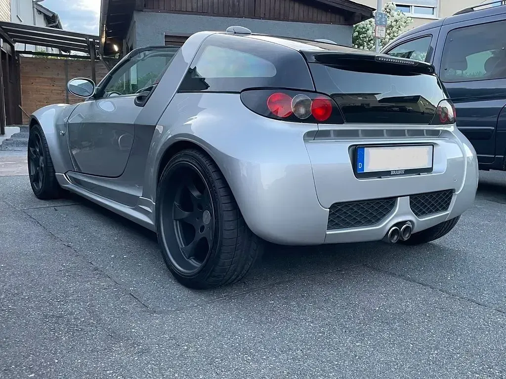 Gebraucht Smart Roadster Brabus 101 PS (74 kW) 2004 Silber Cabrio
