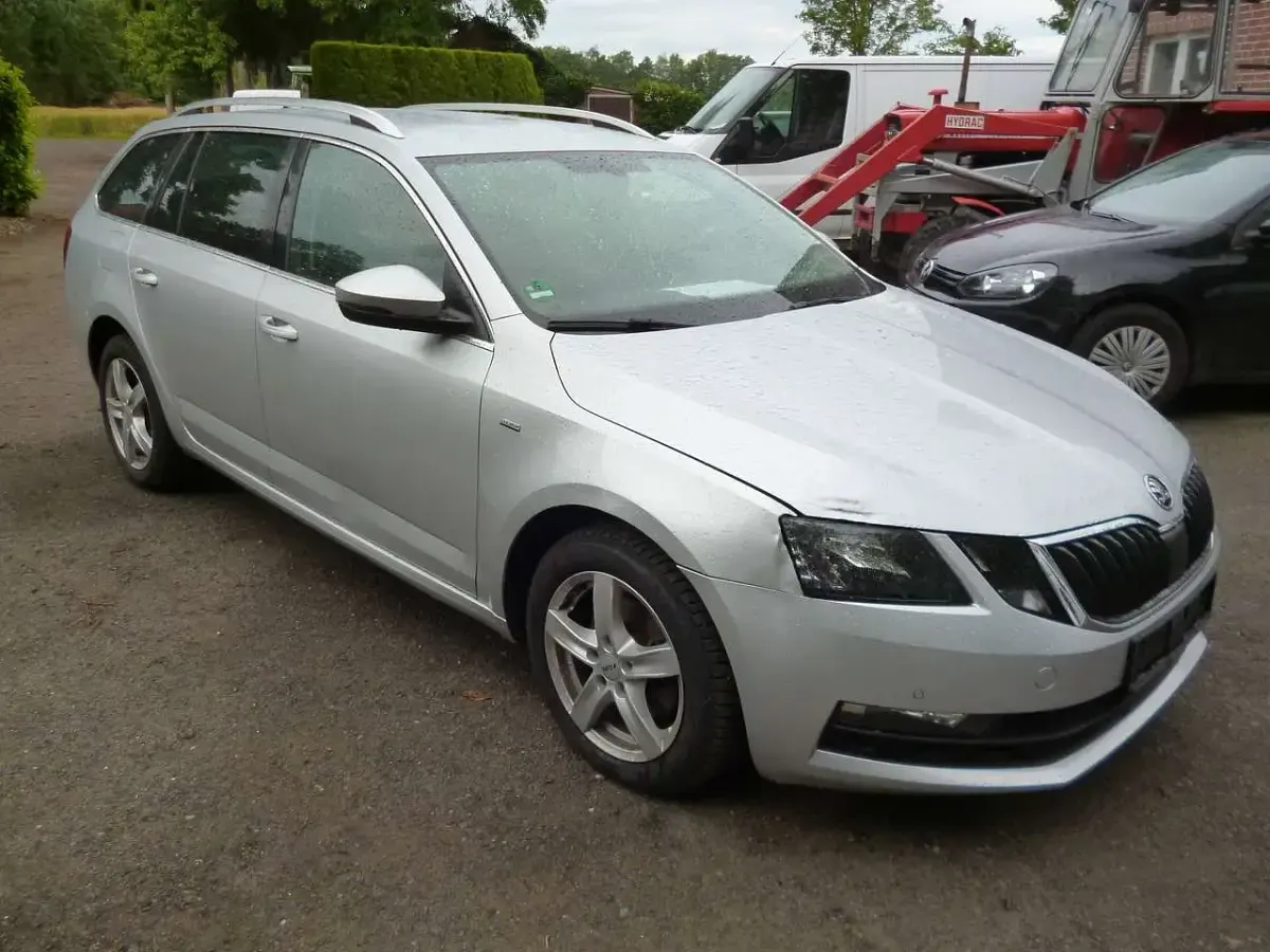 Gebraucht Skoda Octavia Drive 150 PS (110 kW) 2018 Brilliantsilber metallic Kombi
