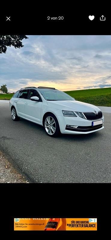 Weiß Gebraucht 2019 Skoda Octavia Kombi | 16.900 € (Fairer Preis) - Bild 1/4