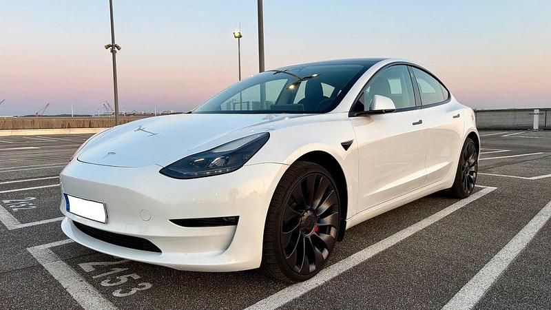Gebraucht Tesla Model 3 Performance 377 kW (513 PS) 2022 Weiß Limousine