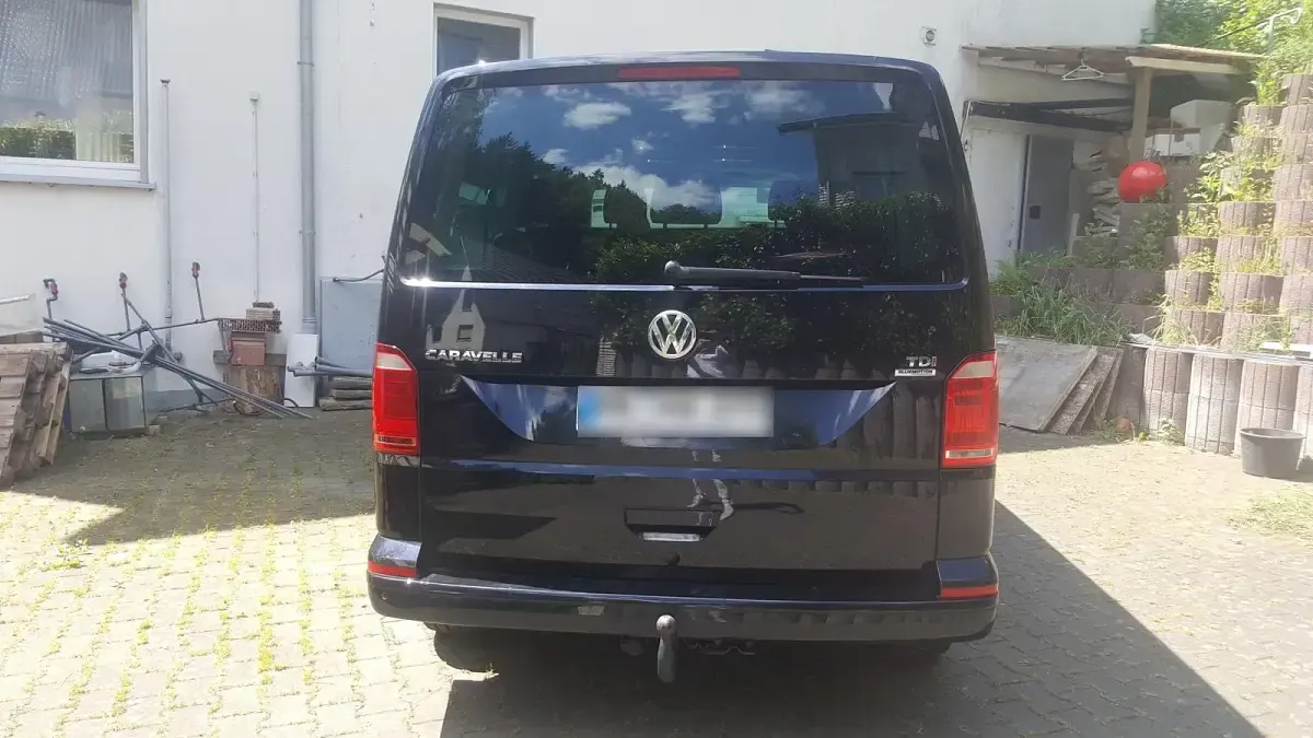 Usata VW Transporter 150 CV (110 kW) 2015 Nero Furgone