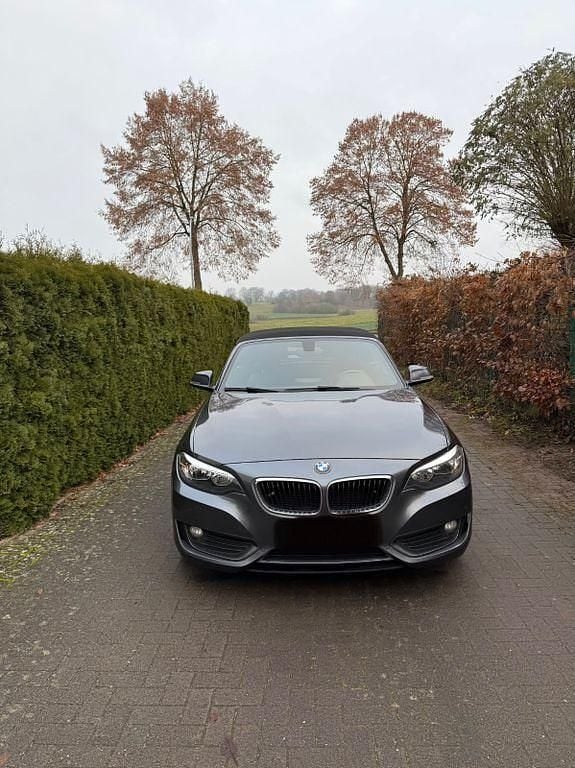 Second-hand BMW 220 Performance 190 CP (139 kW) 2015 Gri Cabrio