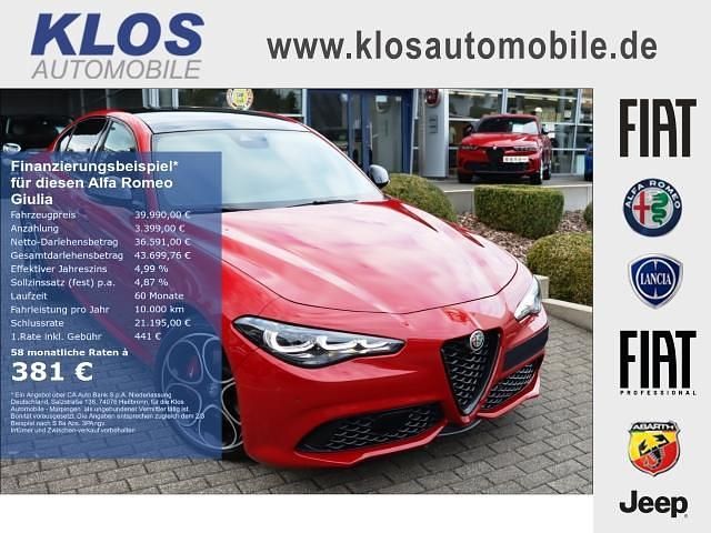 Rot Gebraucht 2023 Alfa Romeo Giulia Competizione Limousine | 39.990 € (Fairer Preis) - Bild 1/4