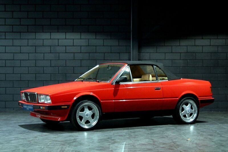 Rot Gebraucht 1988 Maserati Biturbo Cabrio | 17.900 € - Bild 1/4
