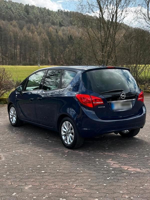 Gebraucht Opel Meriva 100 PS (73 kW) 2013 Blau Van / Kleinbus