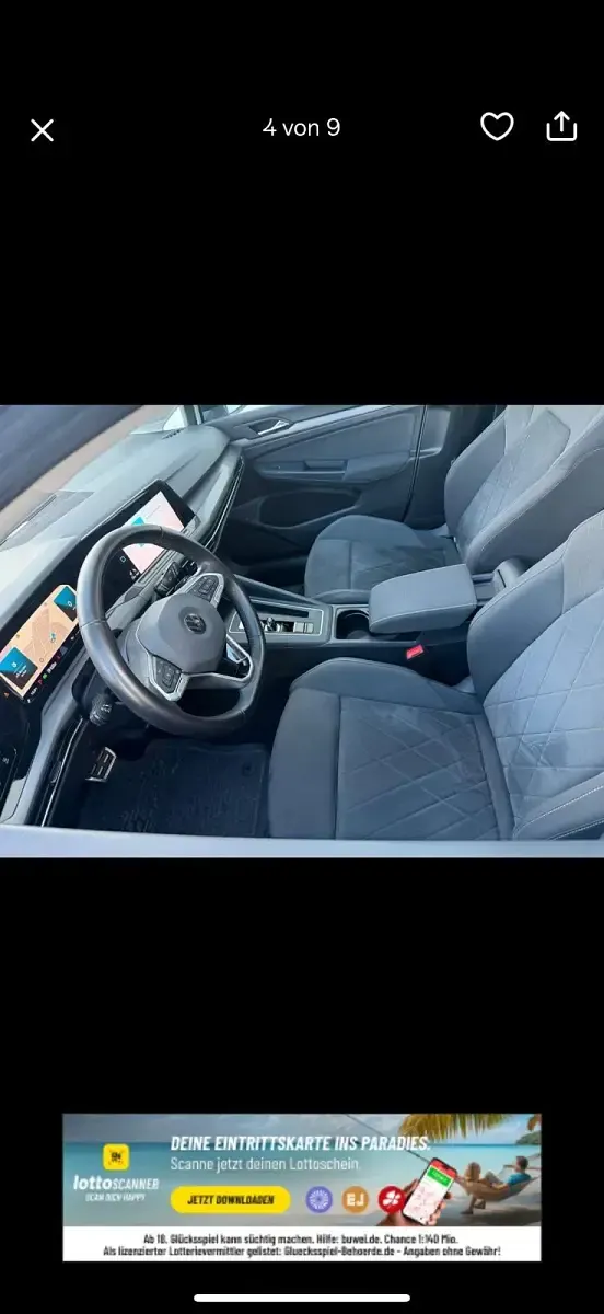 Gebraucht VW Golf VIII Edition 150 PS (110 kW) 2021 Weiß Kleinwagen